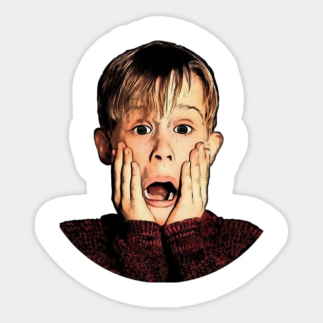 Home Alone Sticker by leobishop